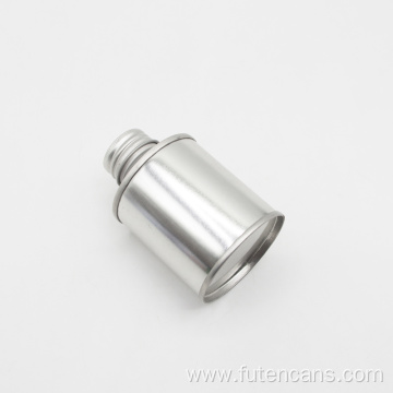 Empty Metal Cans Round
